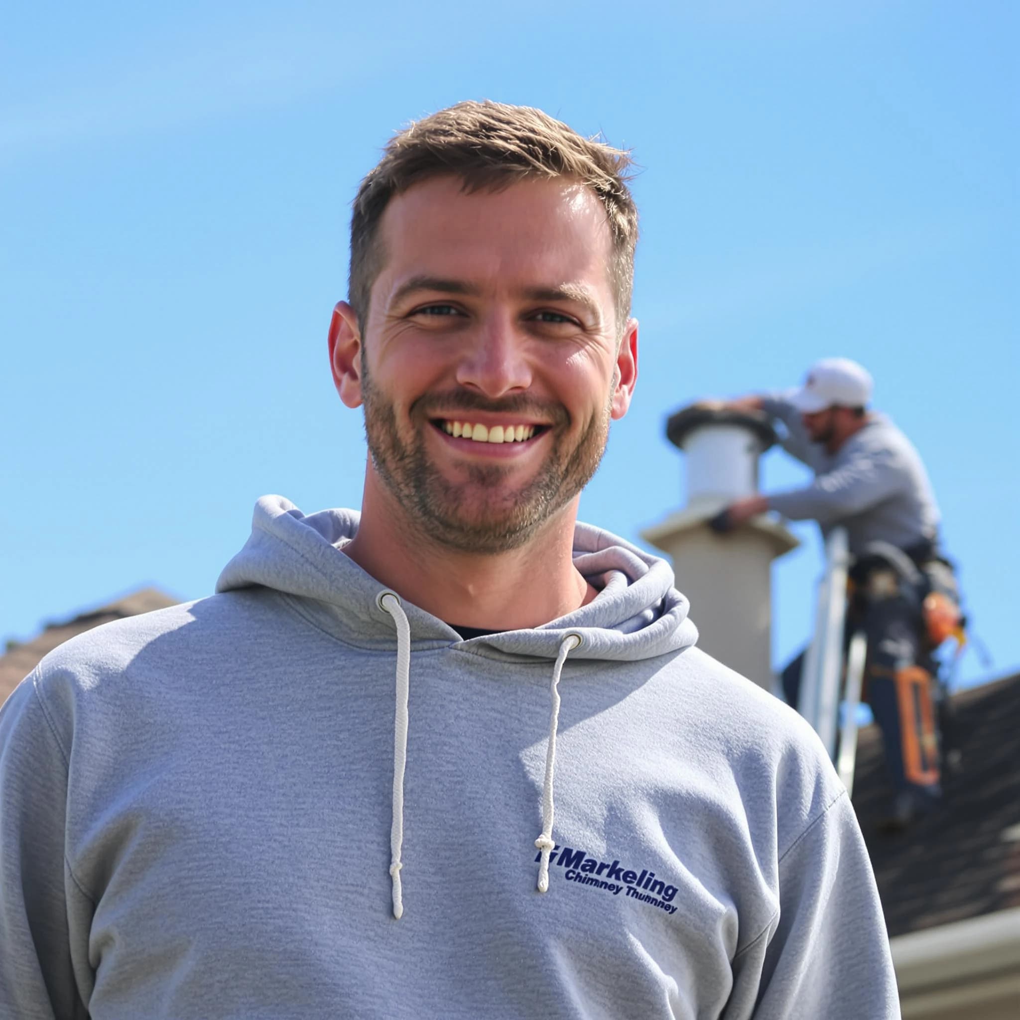 The Montville Chimney Sweep team.